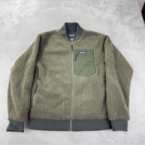 Patagonia NWT Men's Size Medium Retro-X Basin Green Bomber Jacket 22830 Style
